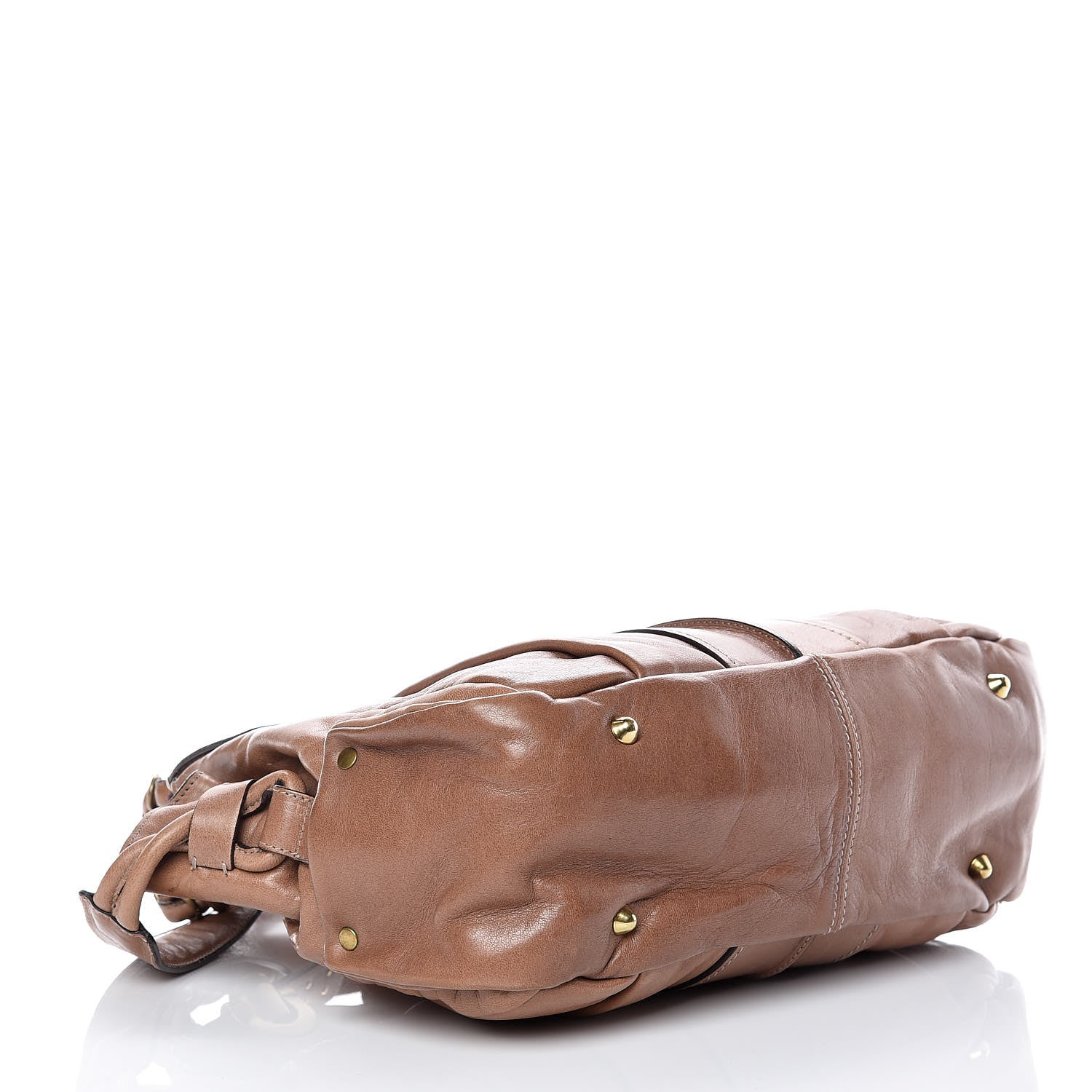 Chloe Lambskin Medium Heloise Satchel Gazelle 5 of 15