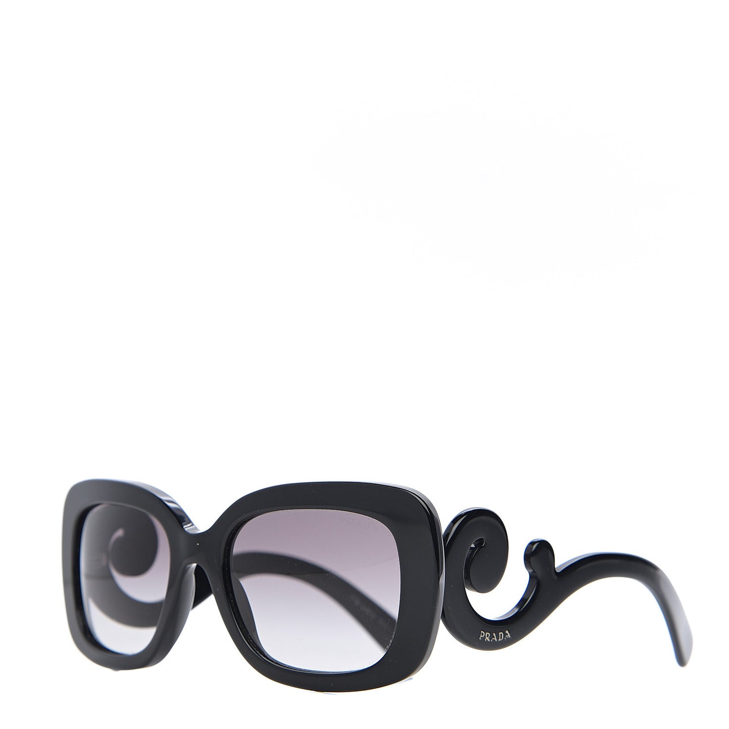 Acetate Baroque Sunglasses SPR 27O Black