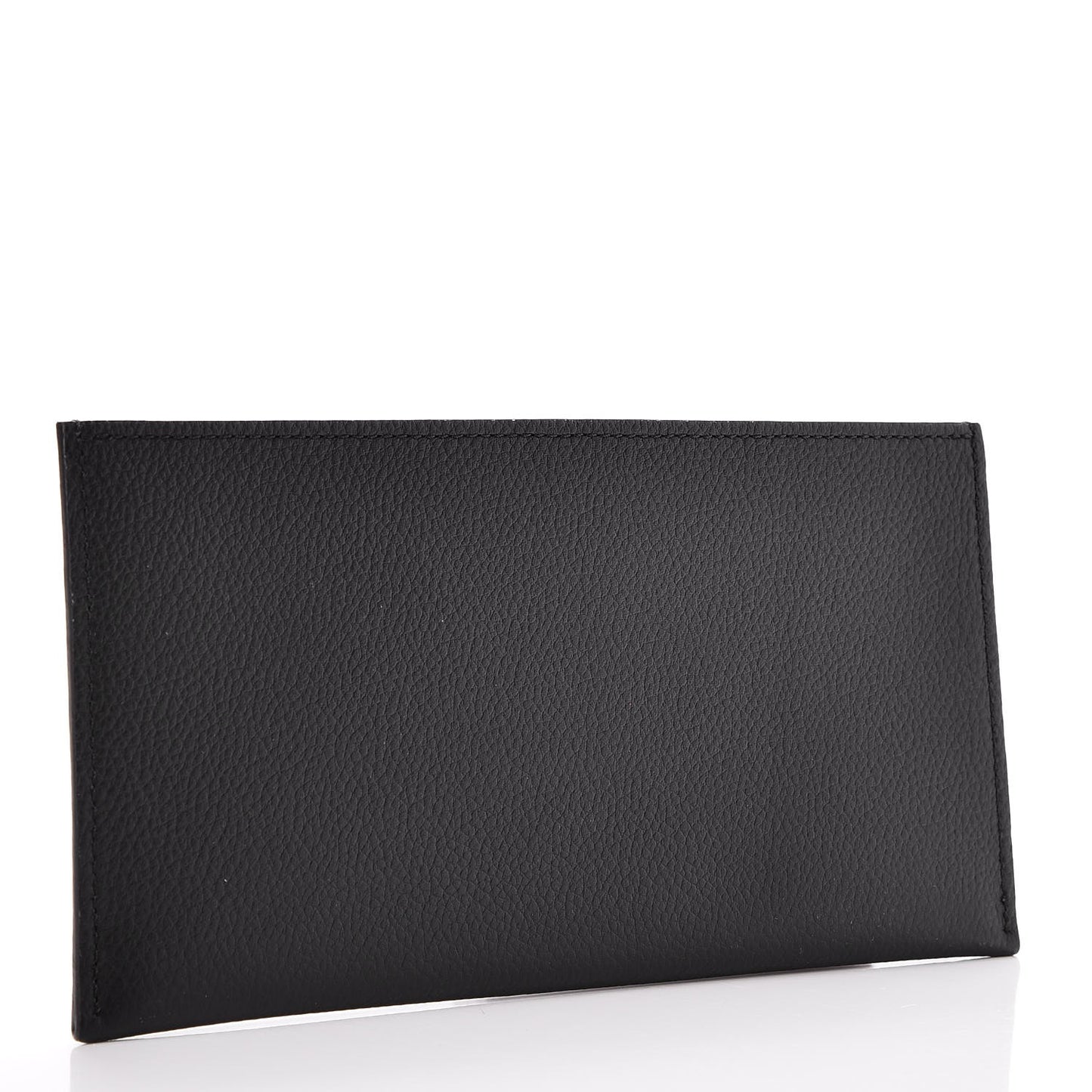 Calfskin Felicie Chain Wallet Card Holder Insert Black