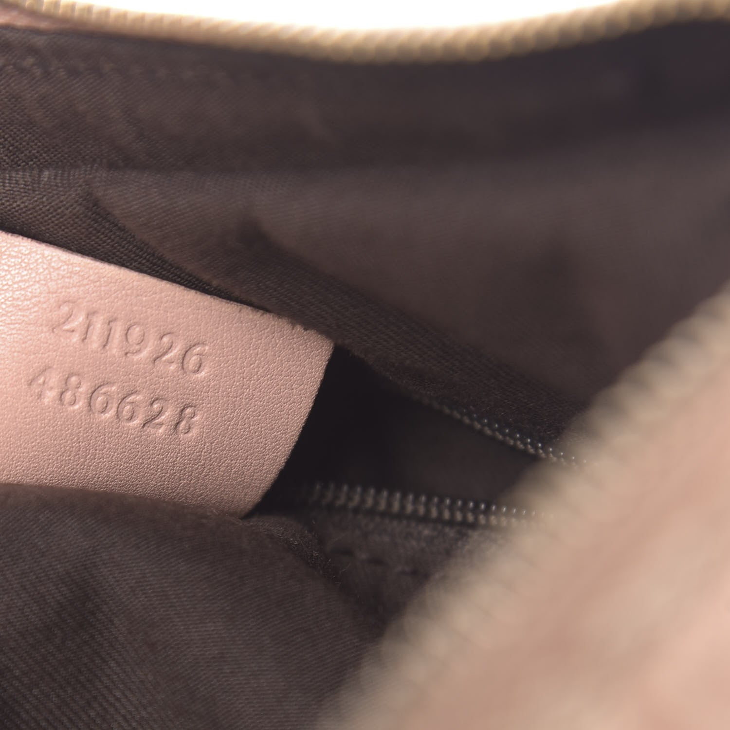 Gucci Crystal Monogram Web Hobo Blush 7 of 13