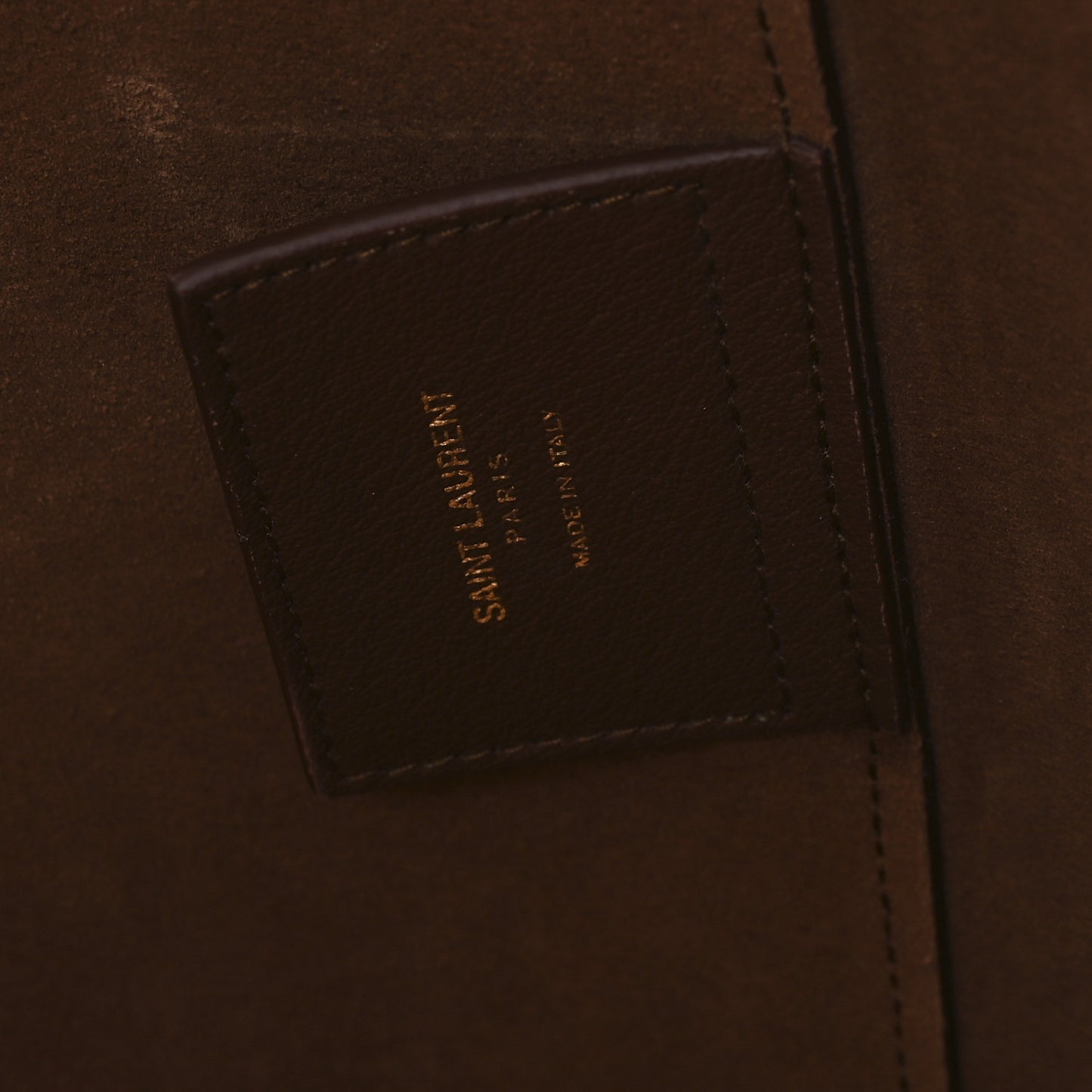 Calfskin Large Shopping Tote Brandy