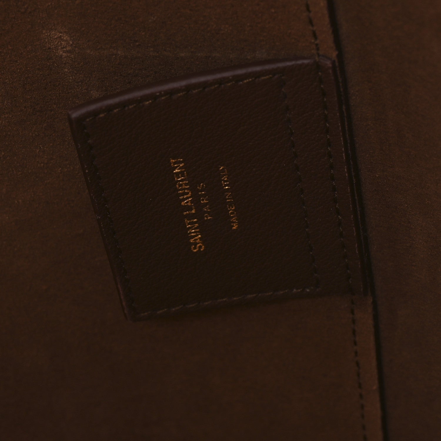 Saint Laurent Calfskin Large Shopping Tote Brandy 7 of 11