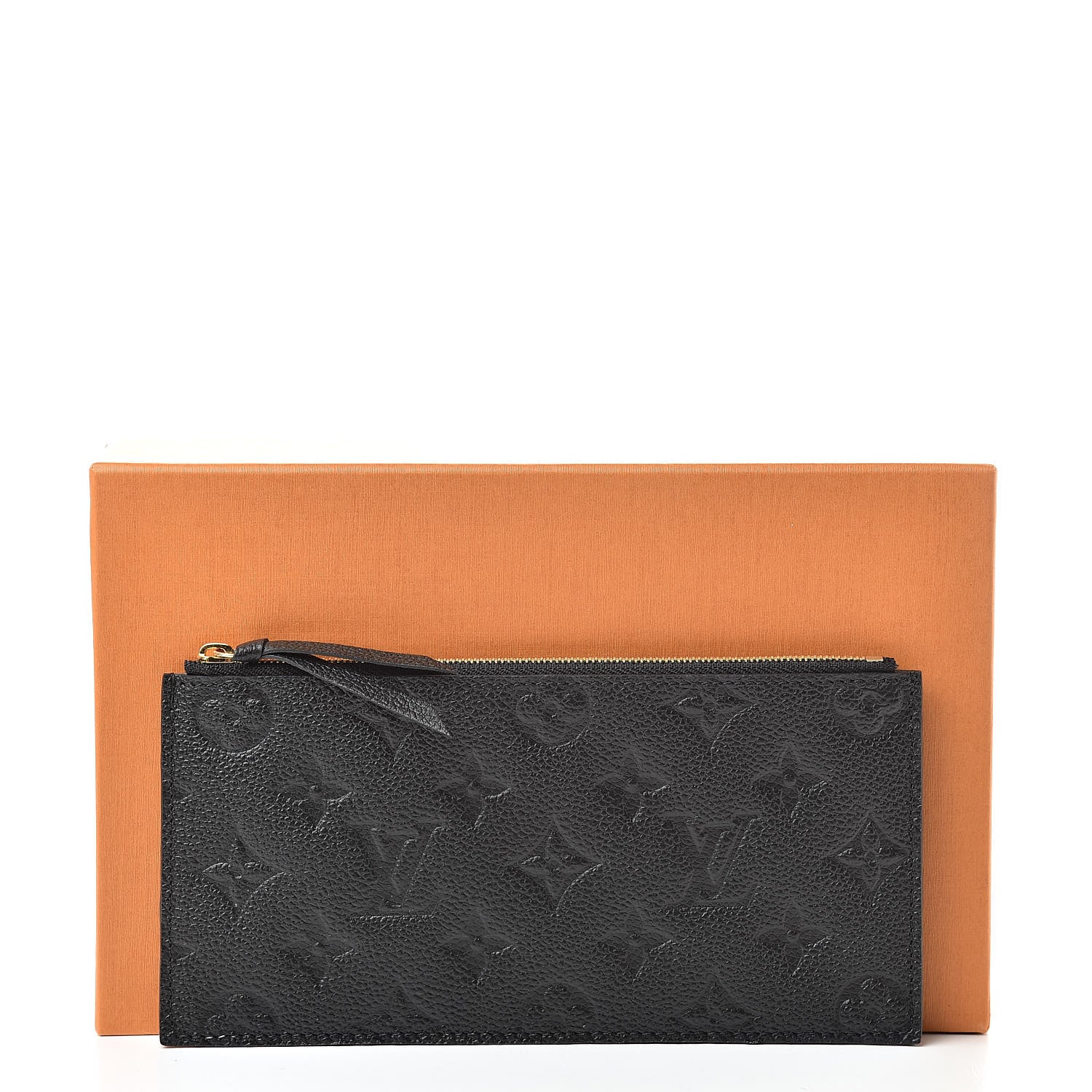 Louis Vuitton Empreinte Felicie Chain Wallet Zippered Insert Black 7 of 7
