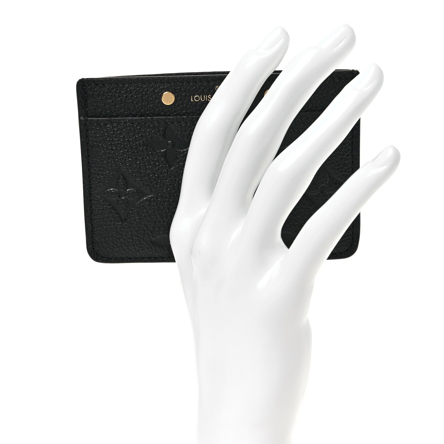 Louis Vuitton Empreinte Card Holder Black 2 of 8