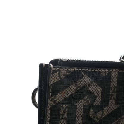 Gucci GG Supreme Monogram Caleido Web Medium Documents Holder Beige Black 8 of 10