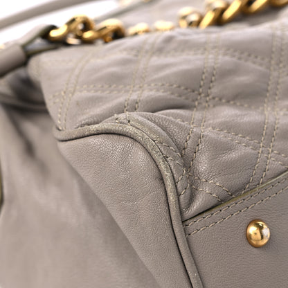 Marc Jacobs Calfskin Quilted Alyona Grey 14 of 24