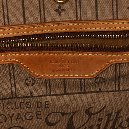 Louis Vuitton Monogram Neverfull MM 6 of 13