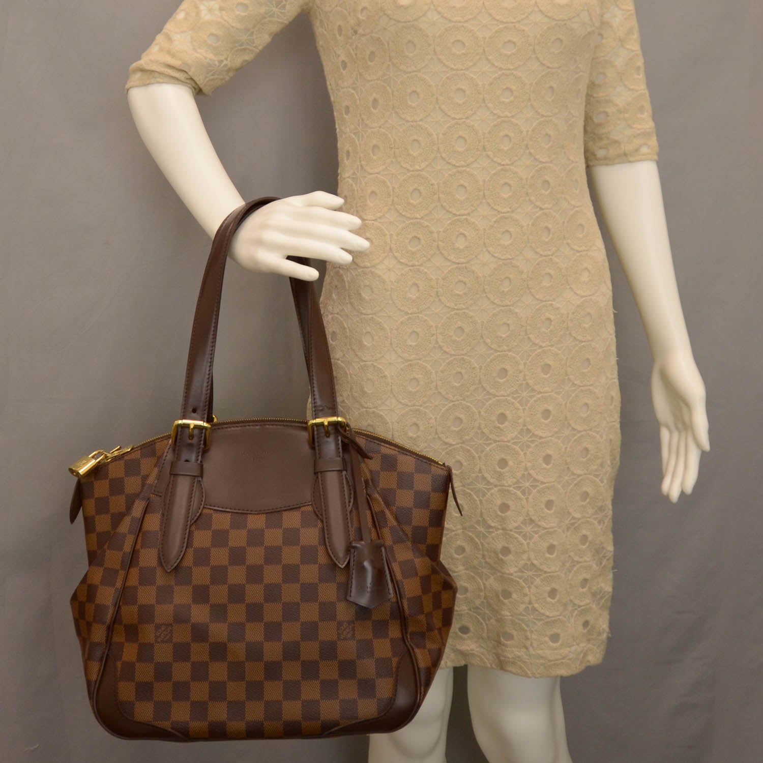 Louis Vuitton Damier Ebene Verona GM 2 of 7