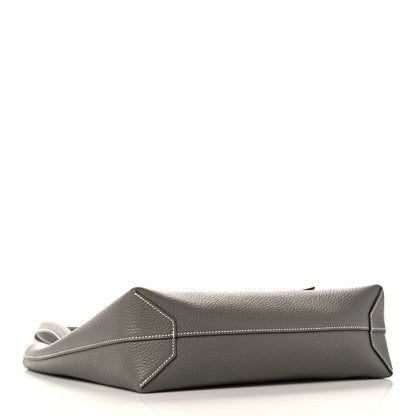 Hermes Taurillon Clemence Cabasellier 31 Gris Meyer 3 of 9