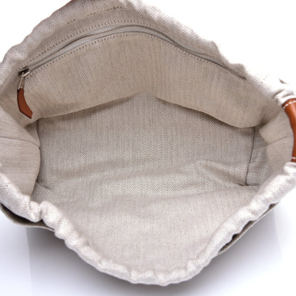 Hermes Canvas Barenia Fourbi 25 MM Pouch Naturel Fauve 4 of 7