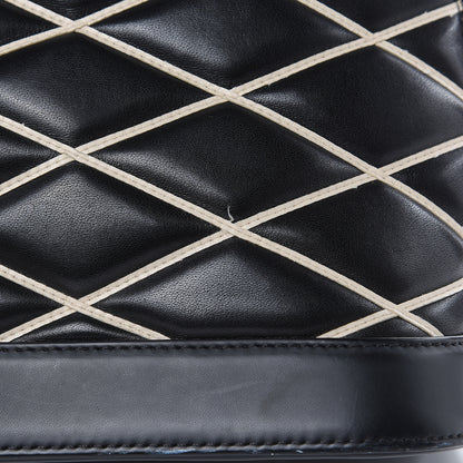 Louis Vuitton Lambskin Malletage Alma PM Black 16 of 20