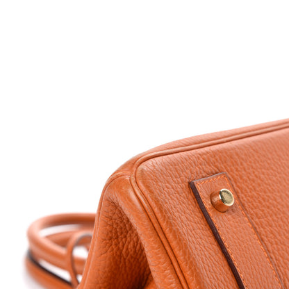 Hermes Taurillon Clemence JPG Birkin 42 Orange 31 of 38