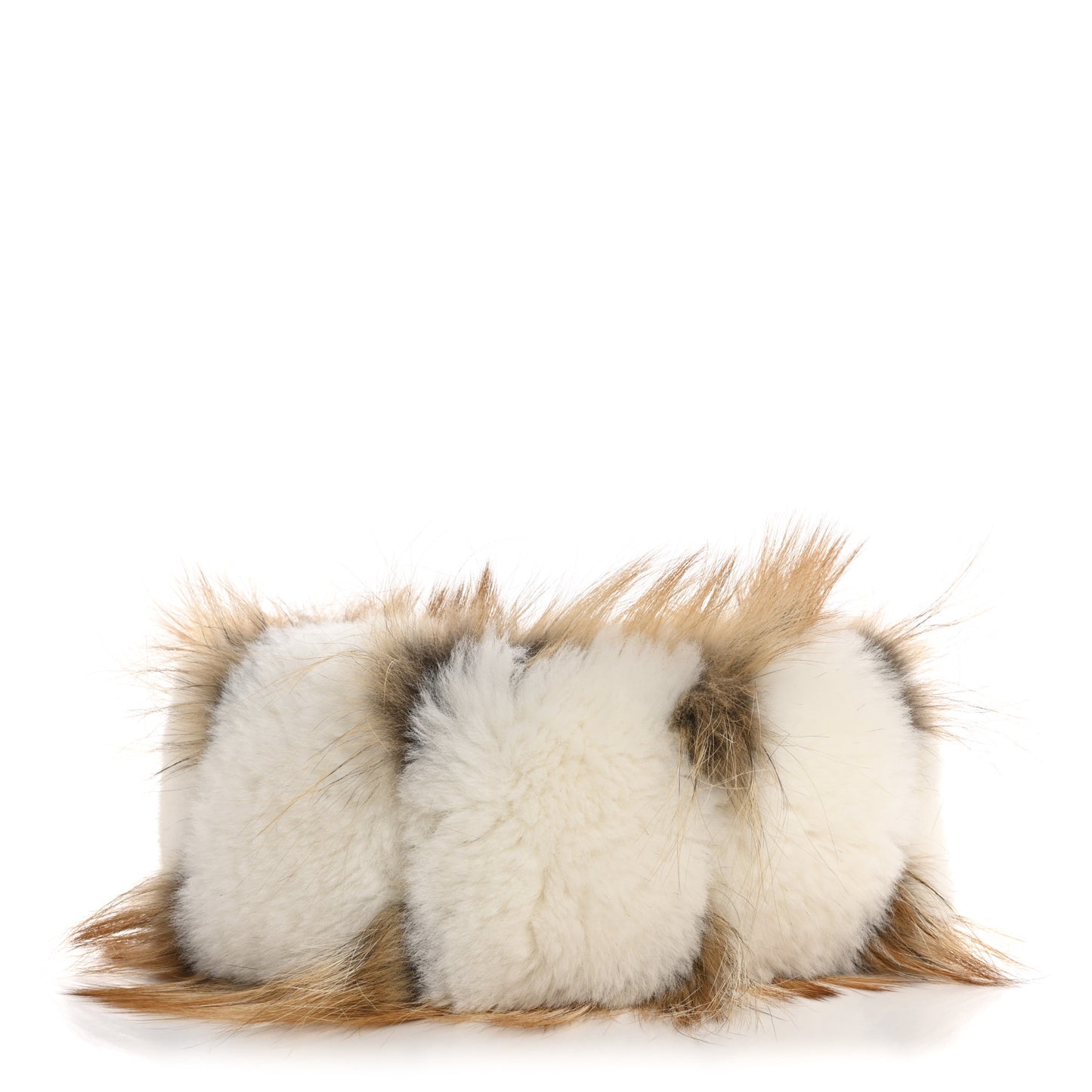 Fox Fur Foxy Collar White