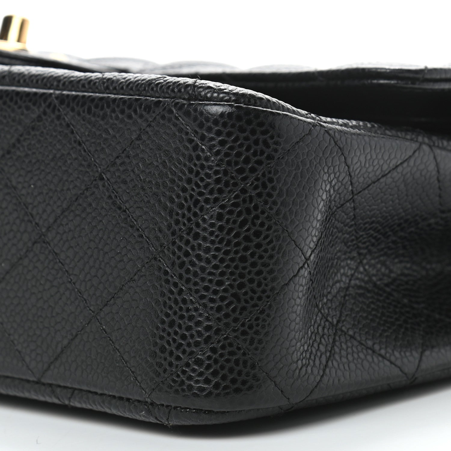 Chanel Caviar Quilted Medium Double Flap Black 9 of 9