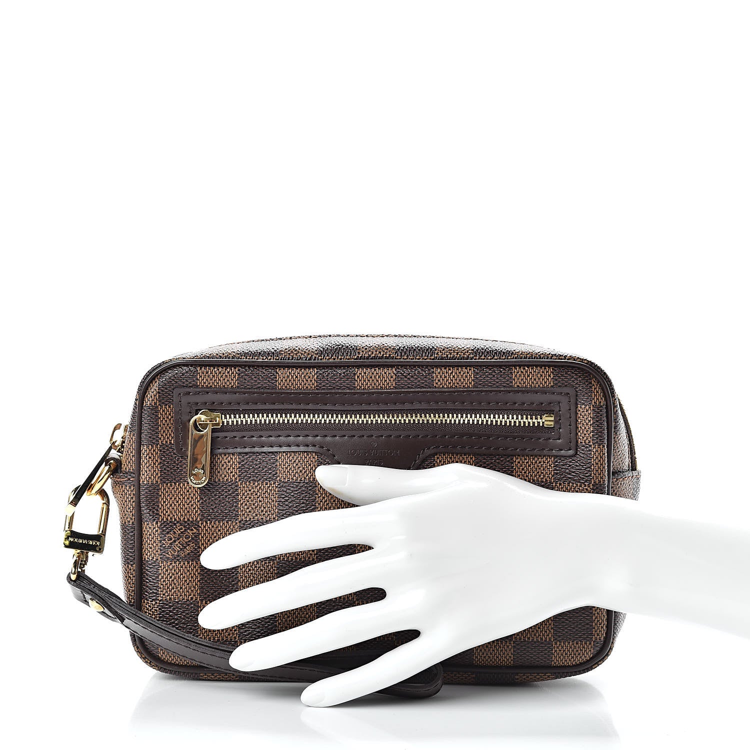 Louis Vuitton Damier Ebene Pochette Billets Macao 2 of 7