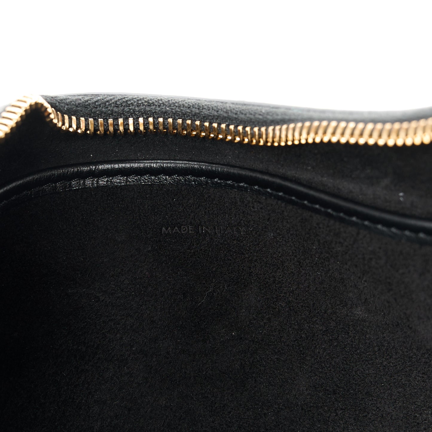 Smooth Calfskin Medium Strap Ava Shoulder Bag Black