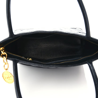 Chanel Caviar Quilted Medallion Tote Black 5 of 11