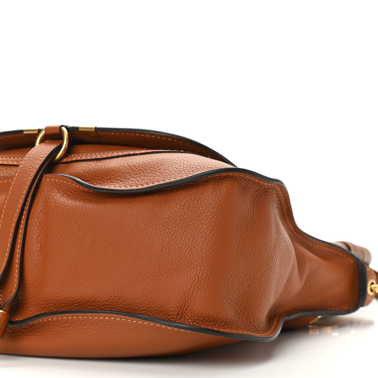 Chloe Calfskin Medium Marcie Satchel Tan 9 of 9