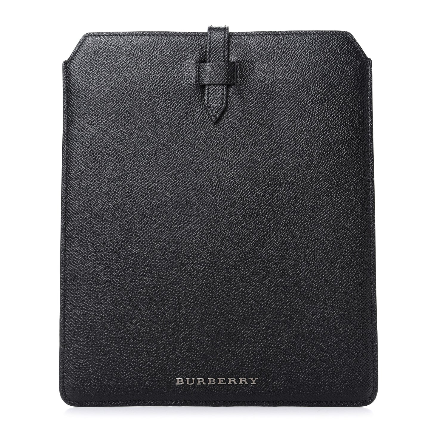 London Grainy Calfskin Tuffley iPad Sleeve Black