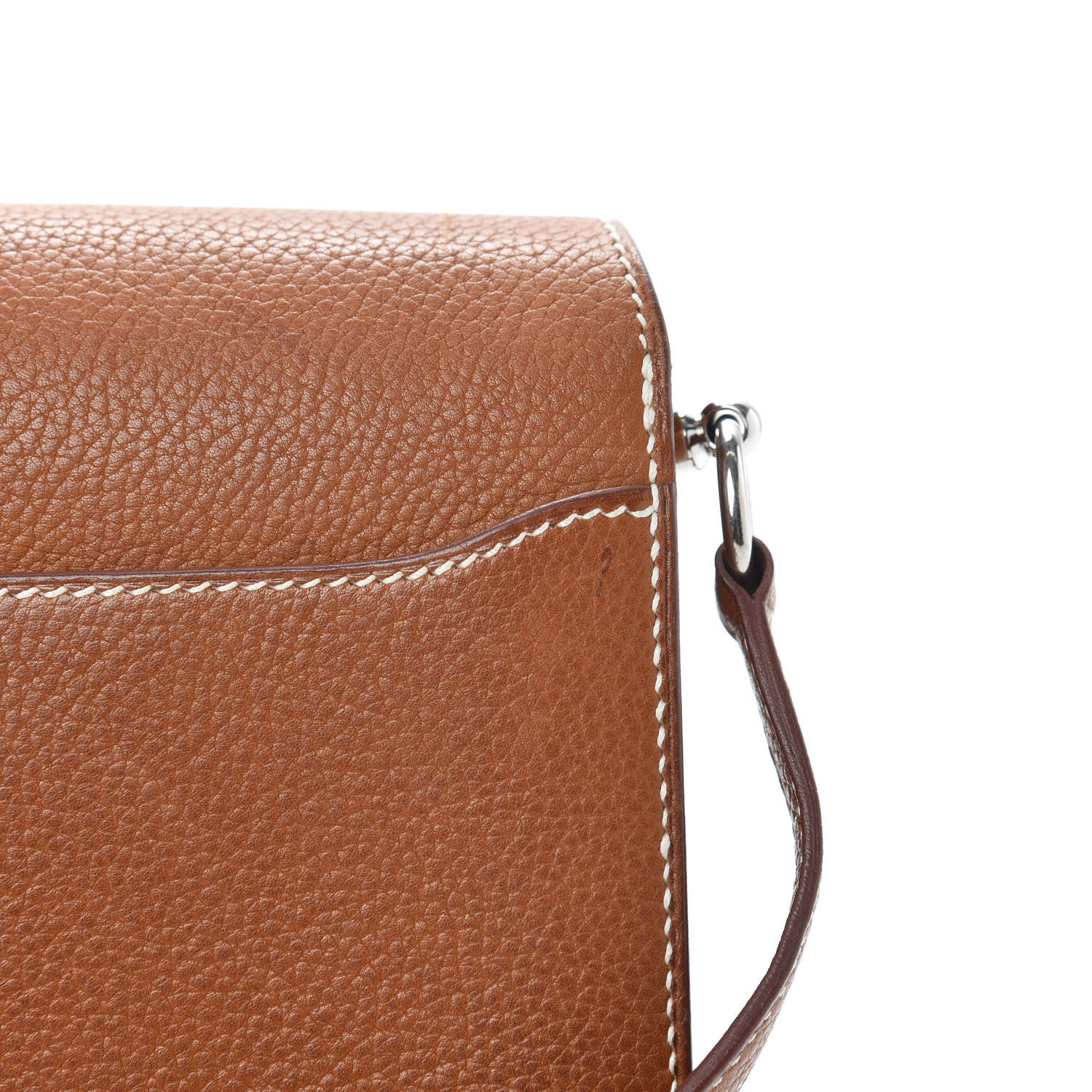 Hermes Barenia Faubourg Mini Sac Roulis Fauve 7 of 14