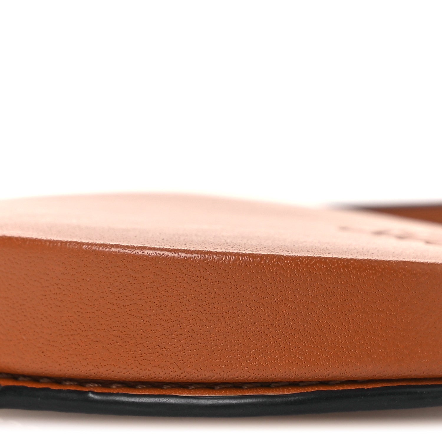 Loewe Soft Calfskin Mini Heel Pouch Tan 10 of 11