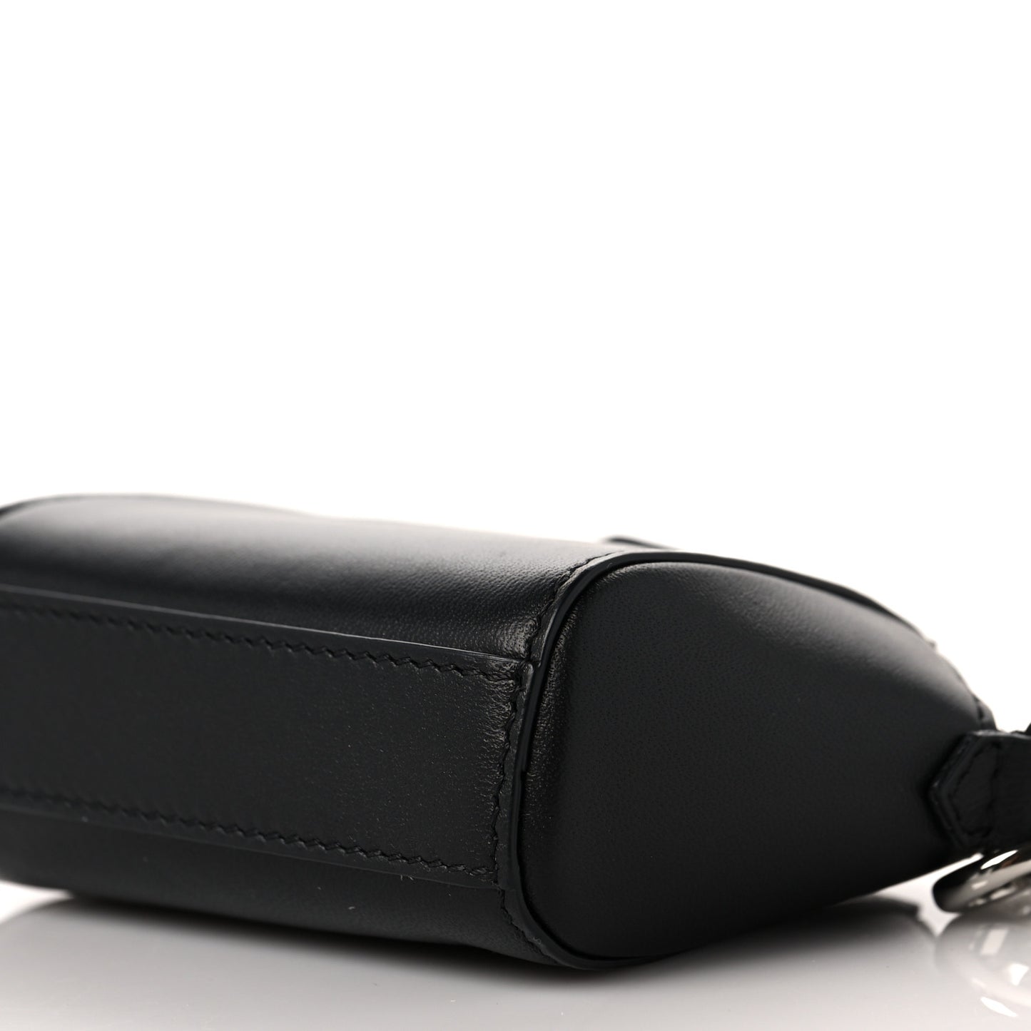 Lambskin Baby Antigona with Chain Black