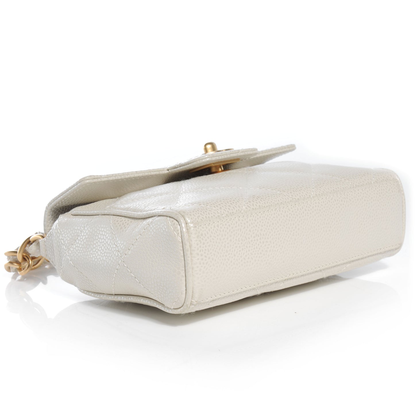Caviar Evening Bag Pearl