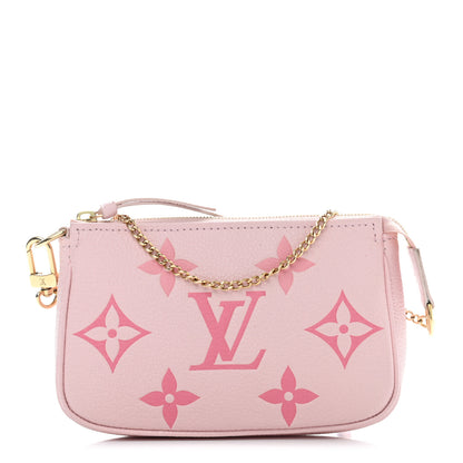 Louis Vuitton Empreinte Monogram Giant By The Pool Mini Pochette Accessories Bouton De Rose 1 of 6