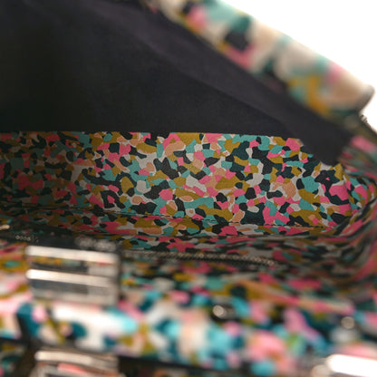Fendi Nappa Printed Mini Peekaboo Iconic Satchel Multicolor 5 of 11