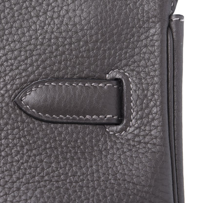 Hermes Taurillon Clemence Birkin 35 Graphite 9 of 33