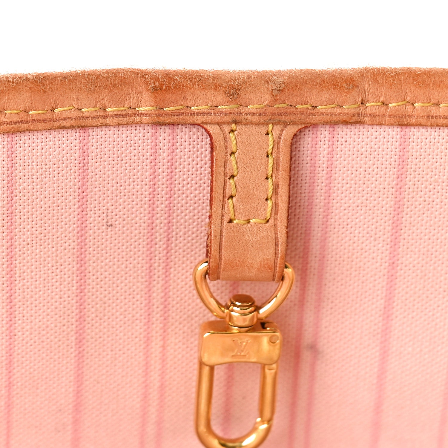 Louis Vuitton Damier Azur Neo Neverfull MM Rose Ballerine 13 of 14