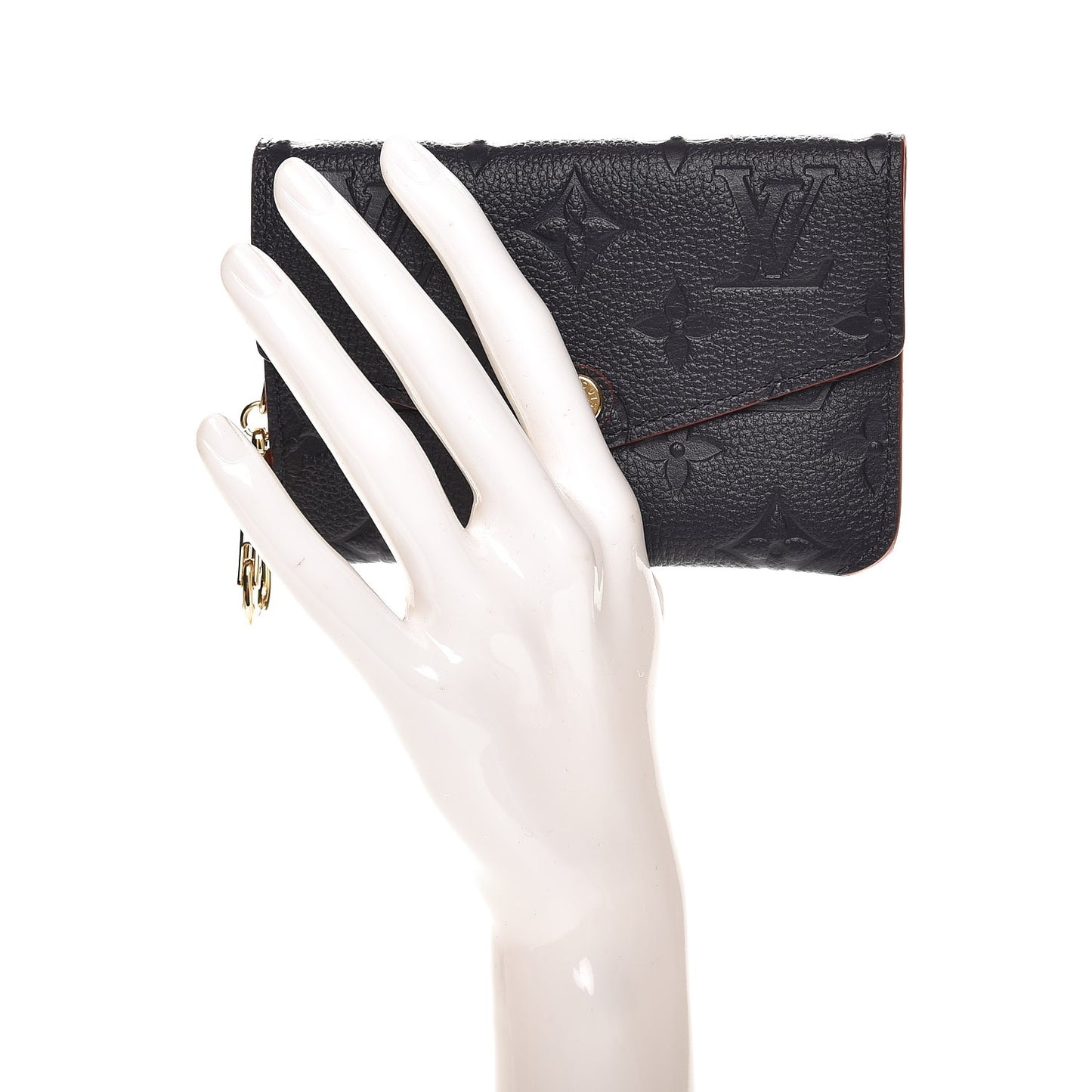 Empreinte Key Pouch Marine Rouge