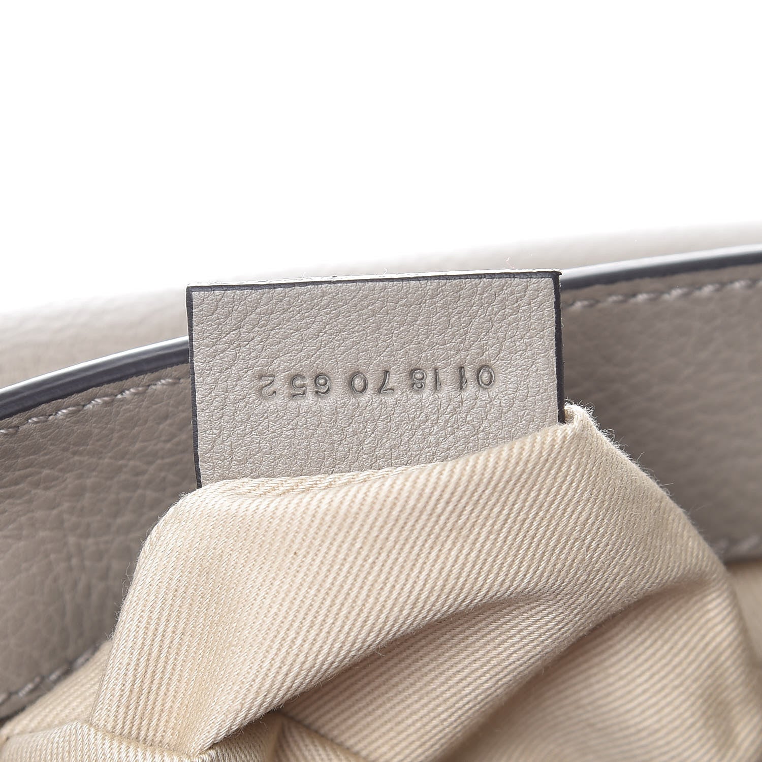 Chloe Suede Calfskin Small Faye Backpack Motty Grey 8 of 9