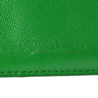 Bottega Veneta Nappa Maxi Intrecciato Zip Card Holder Parakeet 7 of 9