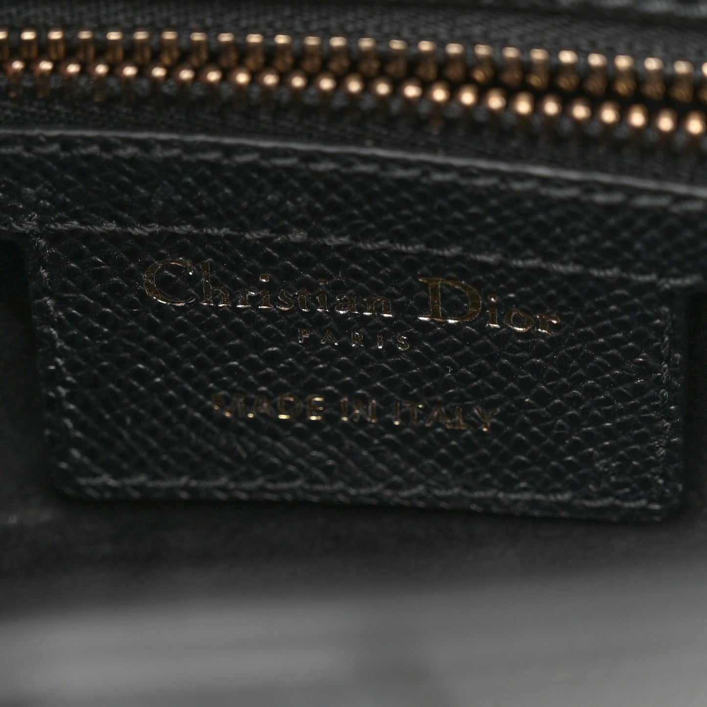 Grained Calfskin Saddle Bag With Strap Black