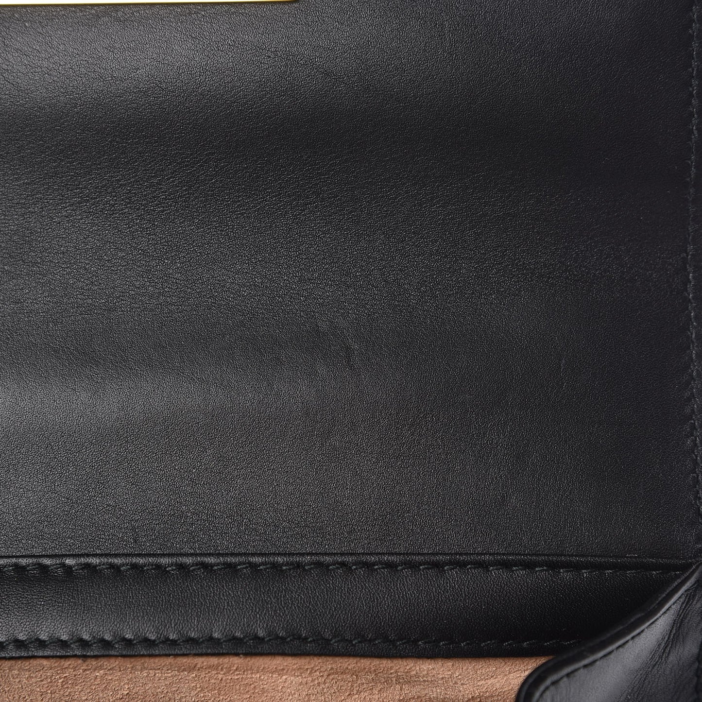 Calfskin Small Padlock Shoulder Bag Black
