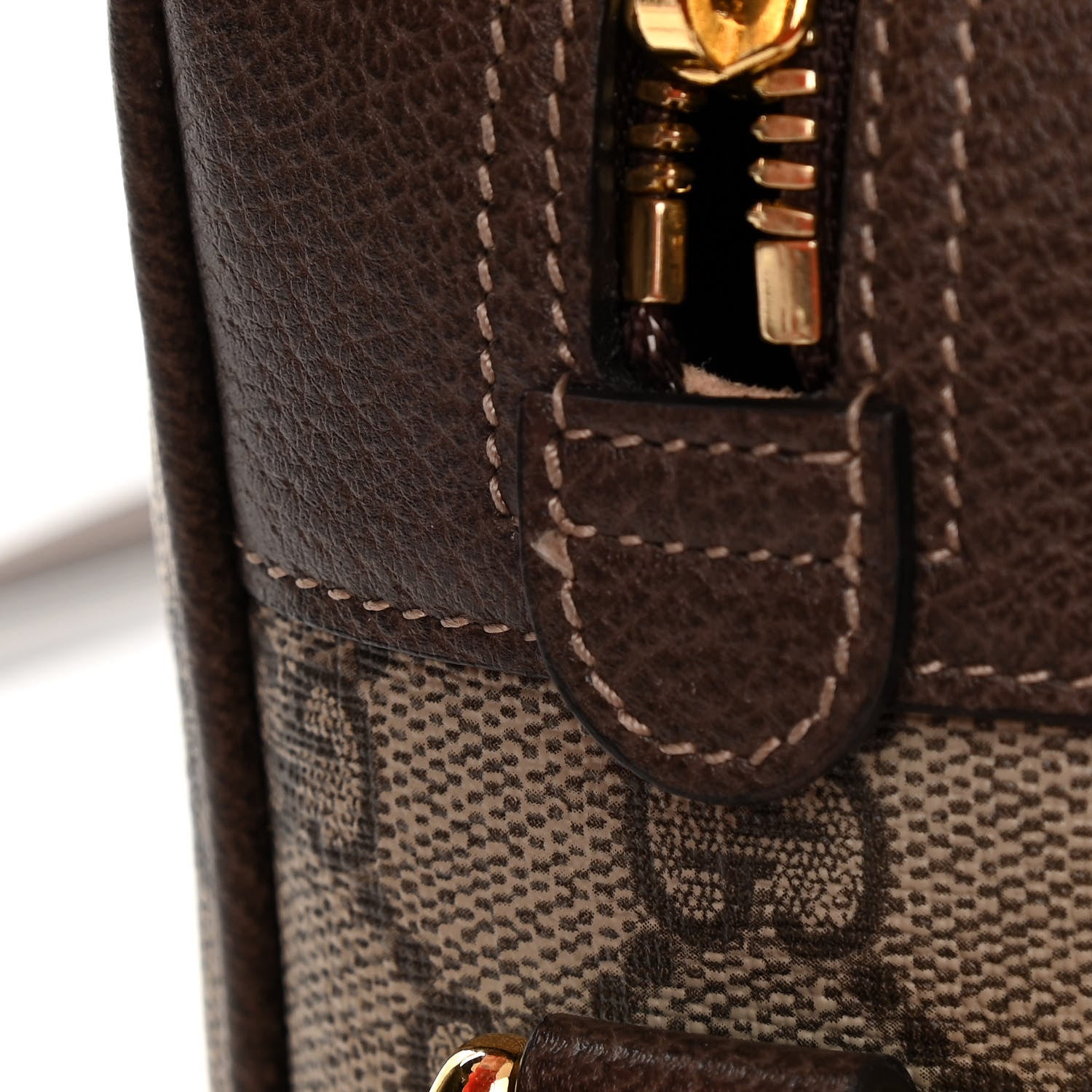 Gucci GG Supreme Monogram Web Small Ophidia Shoulder Bag Brown 22 of 22
