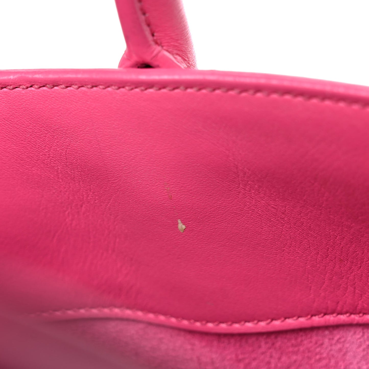 Calfskin Nano Sac De Jour Lipstick Fuchsia