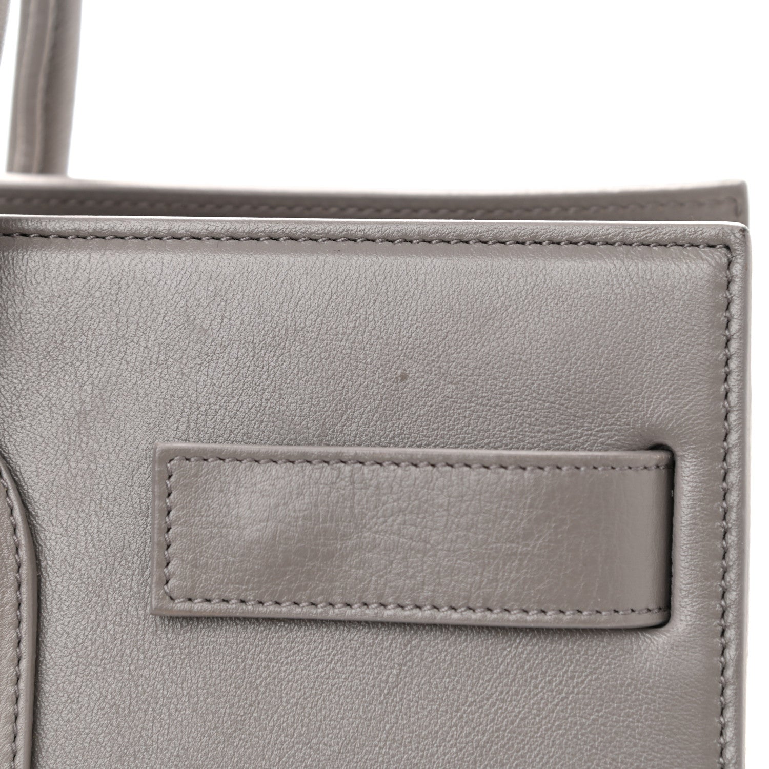 Saint Laurent Calfskin Large Sac De Jour Carryall Grey 18 of 19