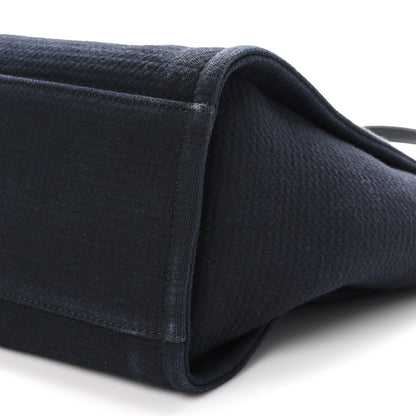 Chanel Mixed Fibers Calfskin Small Deauville Tote Black 11 of 11