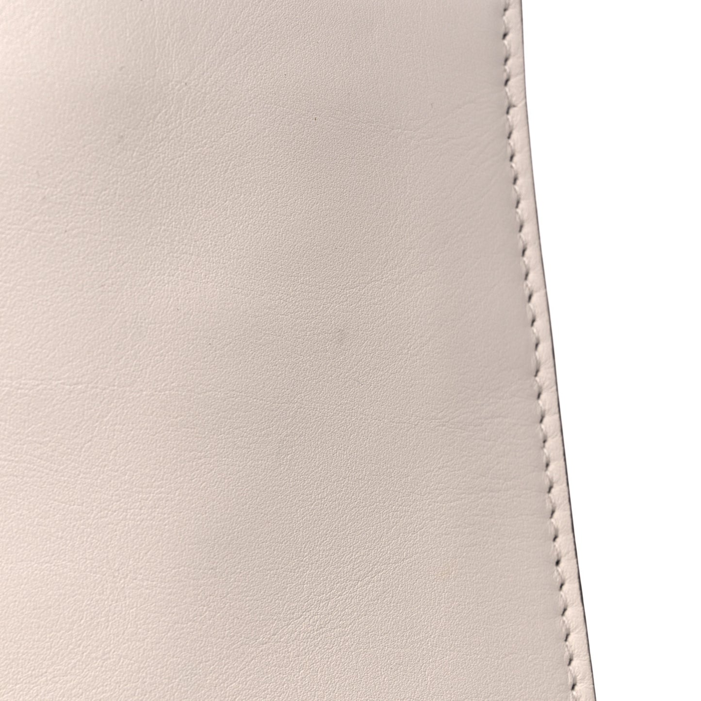 Calfskin Gancini Trifolio Tote Bag Beige