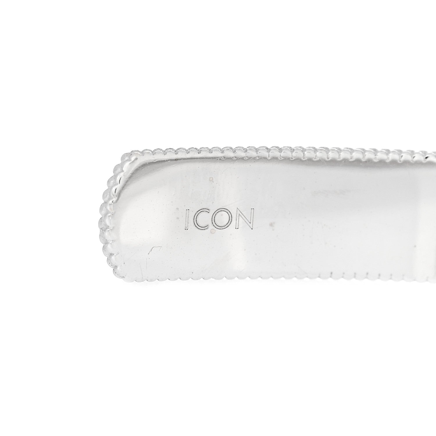 Gucci 18K White Gold Enamel Icon Blooms Cuff Bracelet 5 of 5