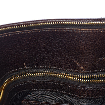 Prada Deerskin Duffel Bag Bruciato 14 of 21