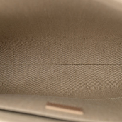 Chloe Linen Calfskin Medium Woody Ribbon Tote Blushy Beige 5 of 11