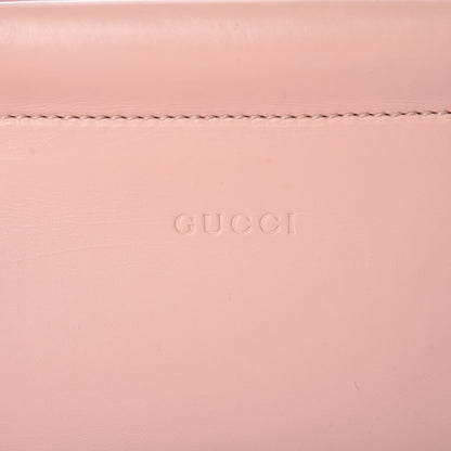 Gucci Nappa Bamboo Small Nymphaea Top Handle Bag Perfect Pink 9 of 12