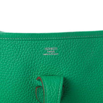 Hermes Taurillon Clemence Evelyne III PM Menthe 8 of 9