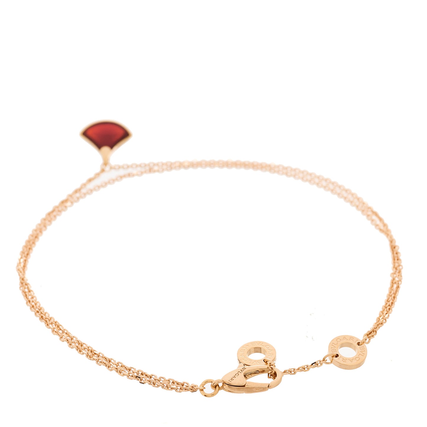 18K Rose Gold Carnelian Divas' Dream Bracelet