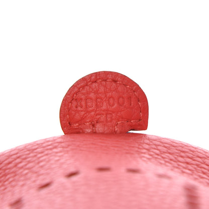 Hermes Taurillon Clemence Amazone Evelyne TPM Rouge Pivoine Rose Sakura 7 of 8