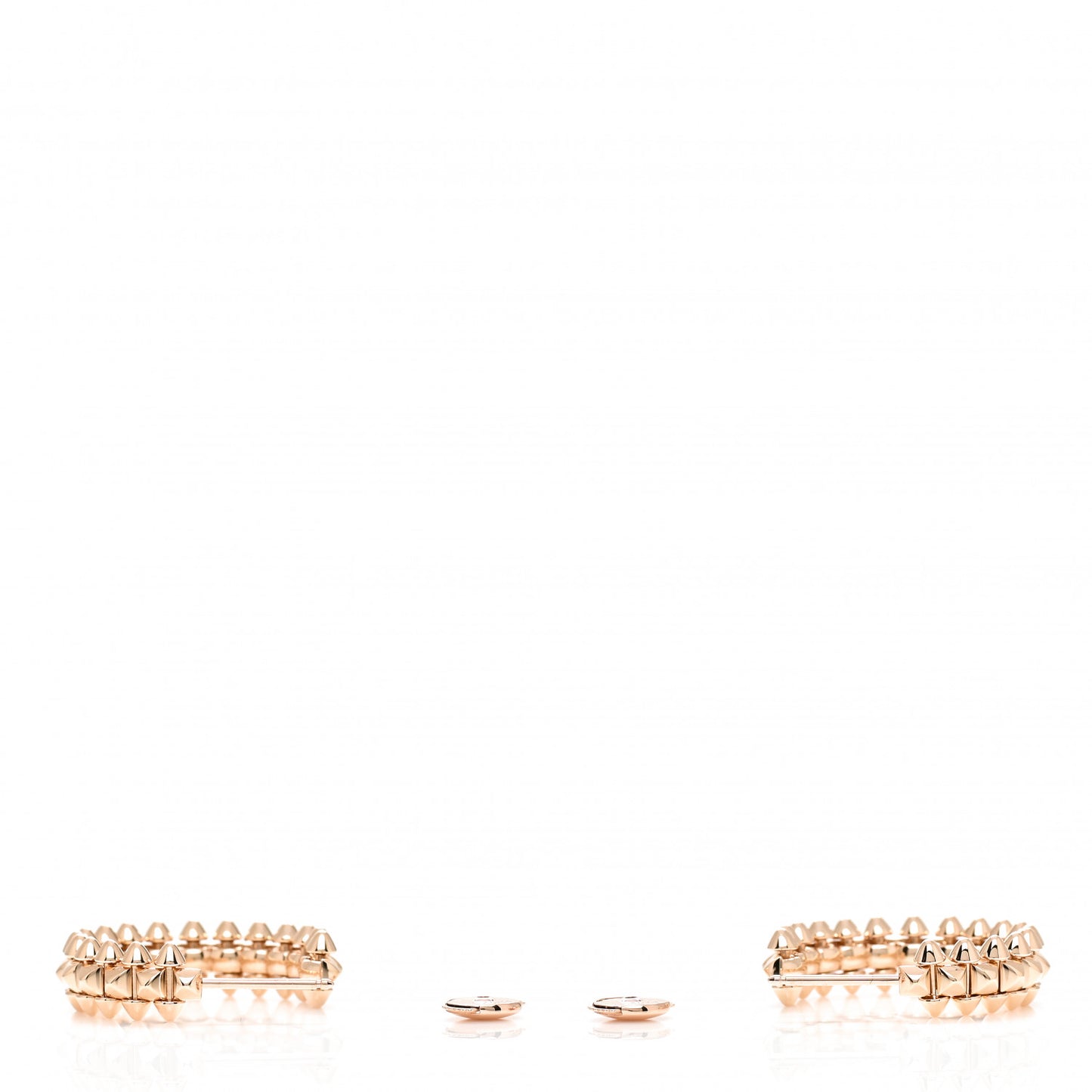 18K Pink Gold Small Clash de Cartier Earrings