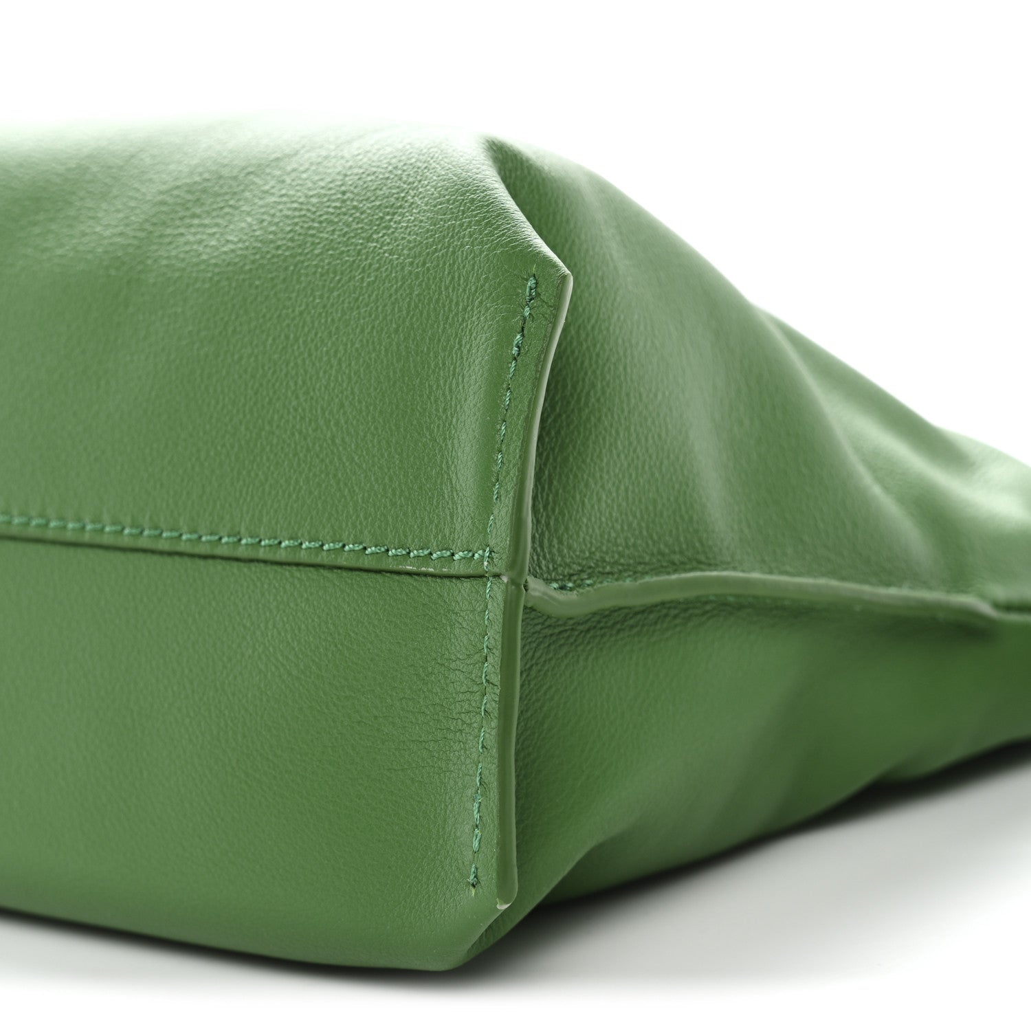 Loewe x SUNA FUJITA Nappa Bunny Mini Flamenco Knot Clutch Tropical Green 10 of 10